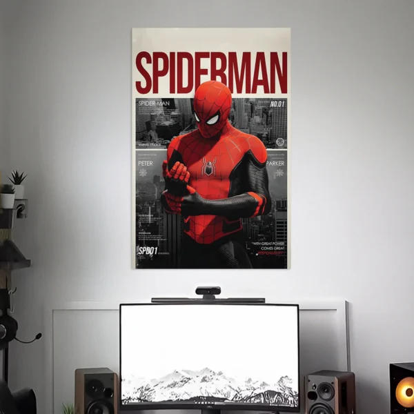 SPIDERMAN POSTER - 8 | MARVEL POSTERS | SET OF 3