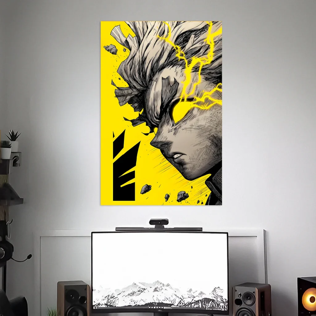 ZENITSU POSTER - 5 | DEMON SLAYER POSTER | ANIME POSTER