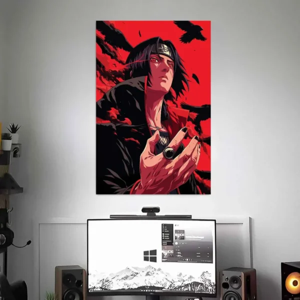 ITACHI UCHIHA POSTER - 1 | NARUTO POSTER | ANIME POSTERS  SET OF 3
