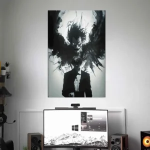 LIGHT YAGAMI & RYUK POSTER | DEATHNOTE POSTER | ANIME POSTERS | SET OF 3
