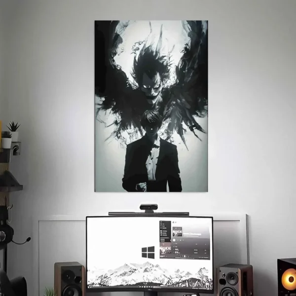 LIGHT YAGAMI & RYUK POSTER | DEATHNOTE POSTER | ANIME POSTERS | SET OF 3