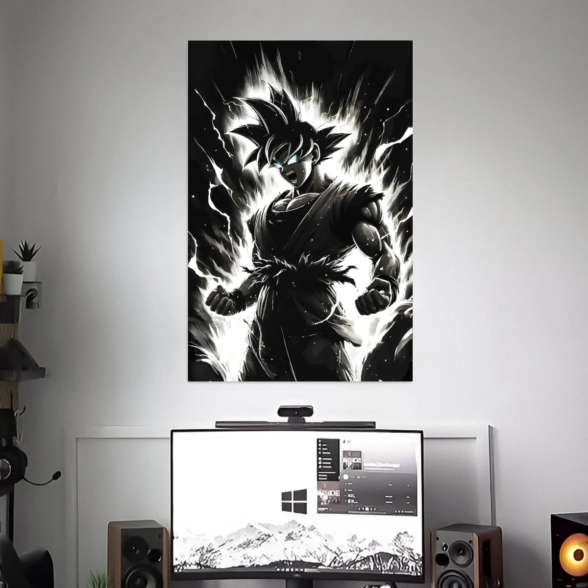 GOKU POSTER - 1 | DRAGON BALL Z POSTER | ANIME POSTERS | SET OF 3 - Image 1