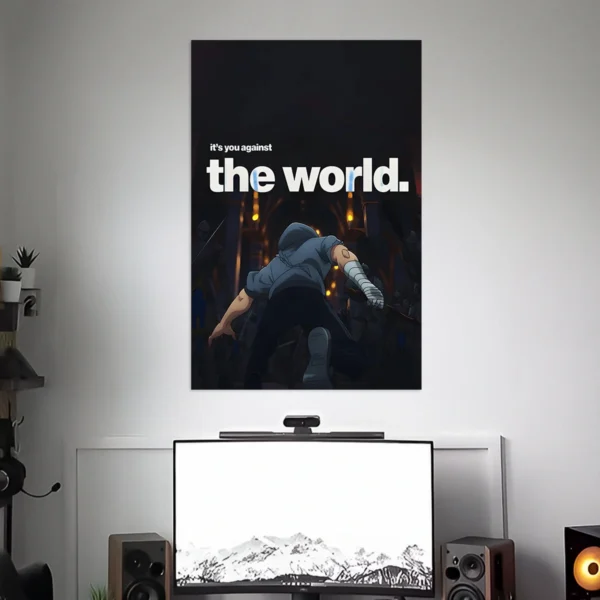 SOLO LEVELING POSTER - 2 | ANIME POSTERS | PACK OF 3