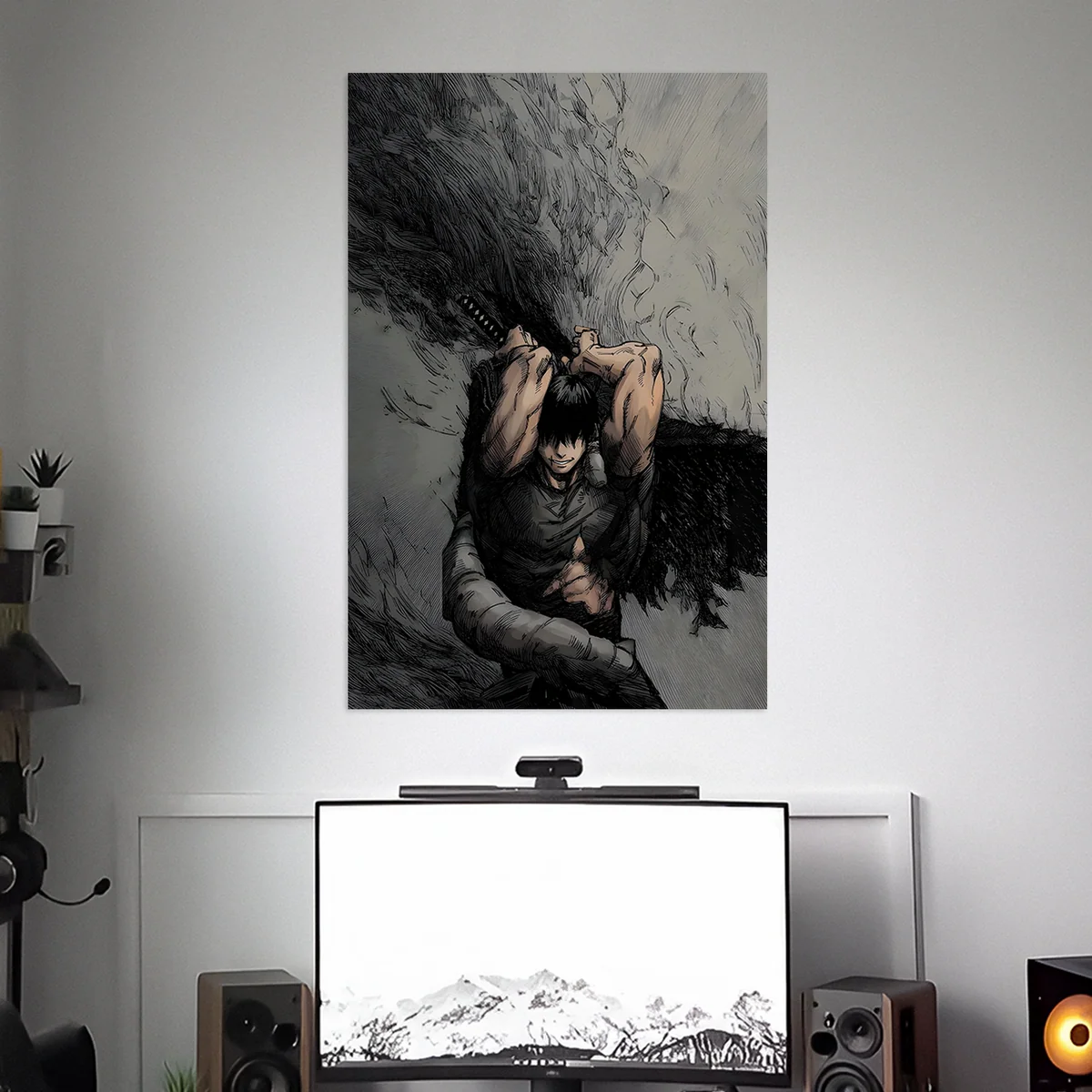 TOJI ZENIN POSTER | JUJUTSU KAISEN POSTER | ANIME POSTER | SET OF 3 - Image 1