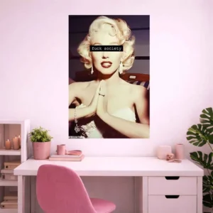 FU*K SOCIETY POSTER | GIRL BOSS POSTER  SET OF THIS