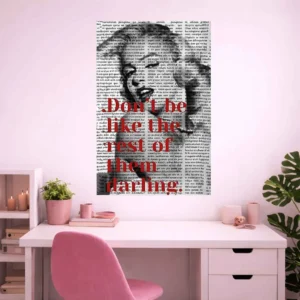 DON'T BE LIKE THEM POSTER | GIRL BOSS POSTER | SET OF 3