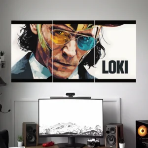 LOKI POSTER - 2 | MARVEL POSTERS | SET OF 3